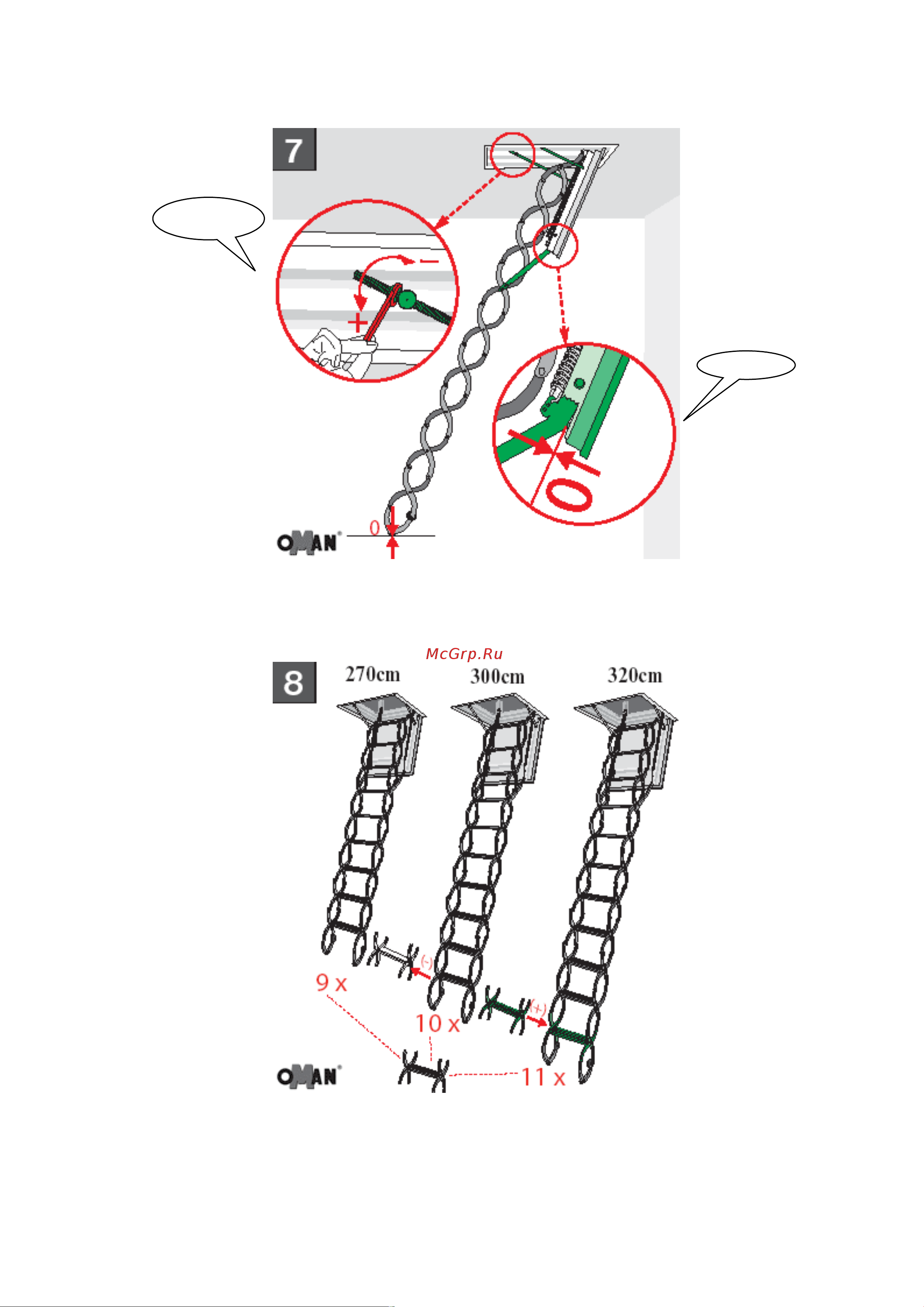 OMAN NOZYCOWE TERMO 70х80 см, h-285 см УТ000026434 Инструкция к OMAN NOZYCOWE TERMO УТ000026434 онлайн [5/6] 851723