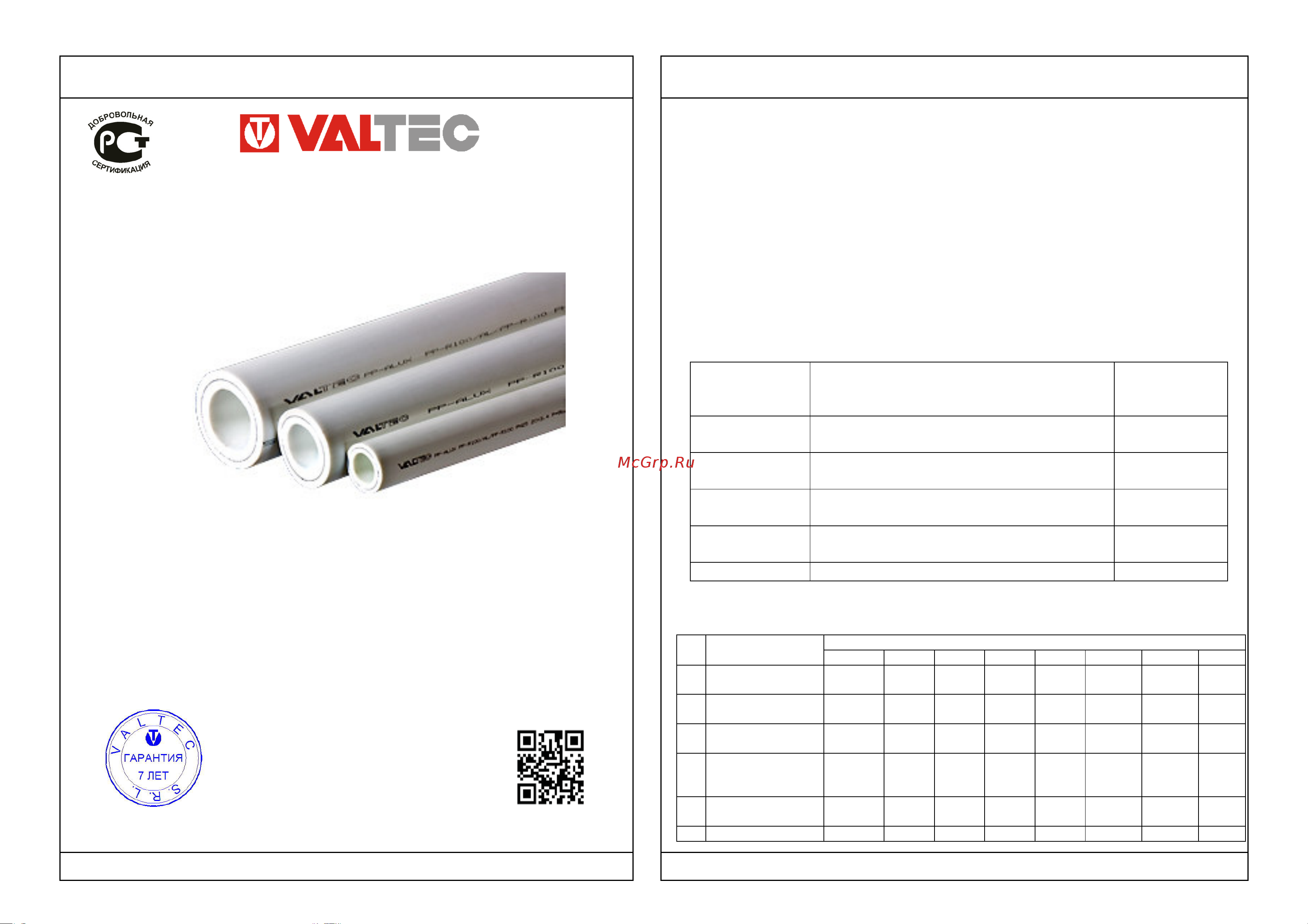 Valtec PP- ALUXPN 25, 25 мм, белый VTp.700.AL25.25.02 Инструкция к Valtec P- ALUXPN 25 VTp.700.AL25.25.02 онлайн