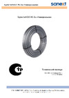 SANEXT PEX-a Универсальная 40х5.5 с кислородным барьером EVOH, бухта 50 м, 1515 паспорт