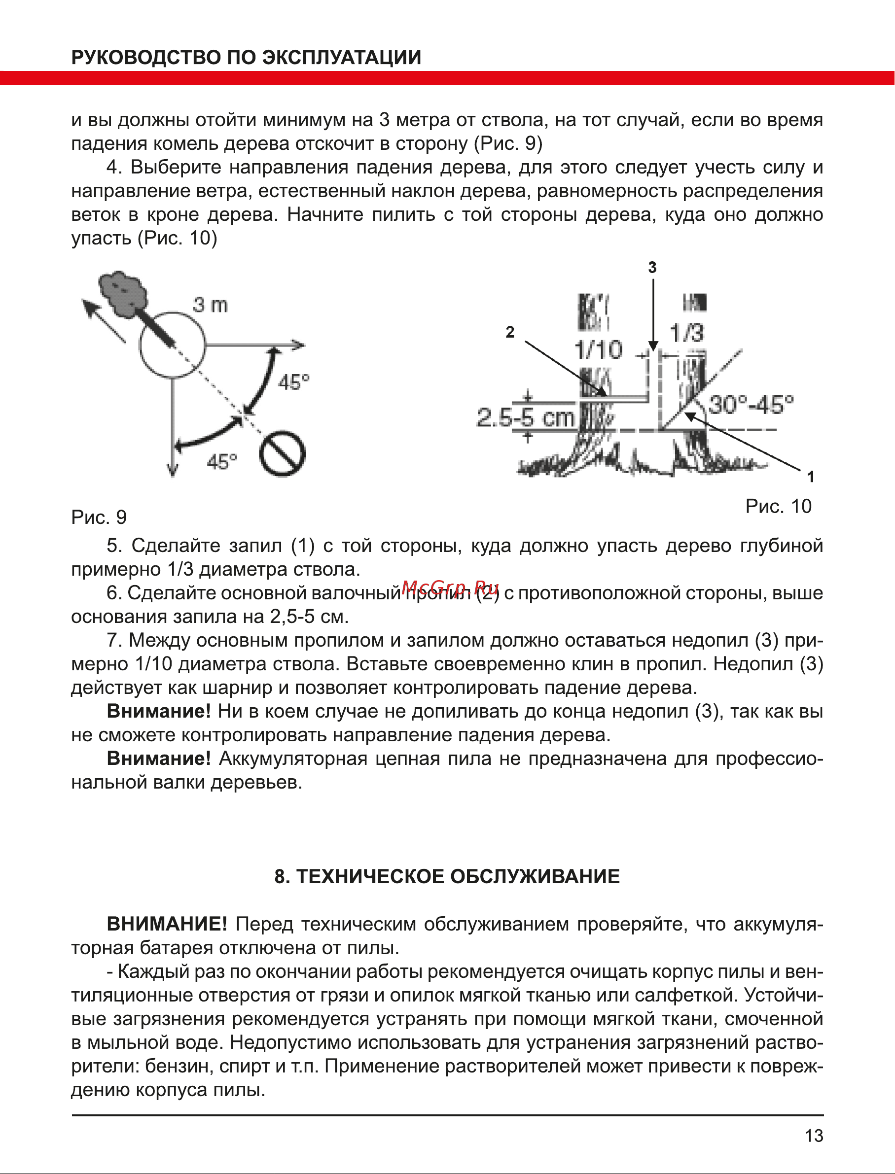 Elitech ПЦА 36БЛ 195515 Инструкция к Elitech ПЦА 36БЛ 195515 онлайн [13/20] 852257