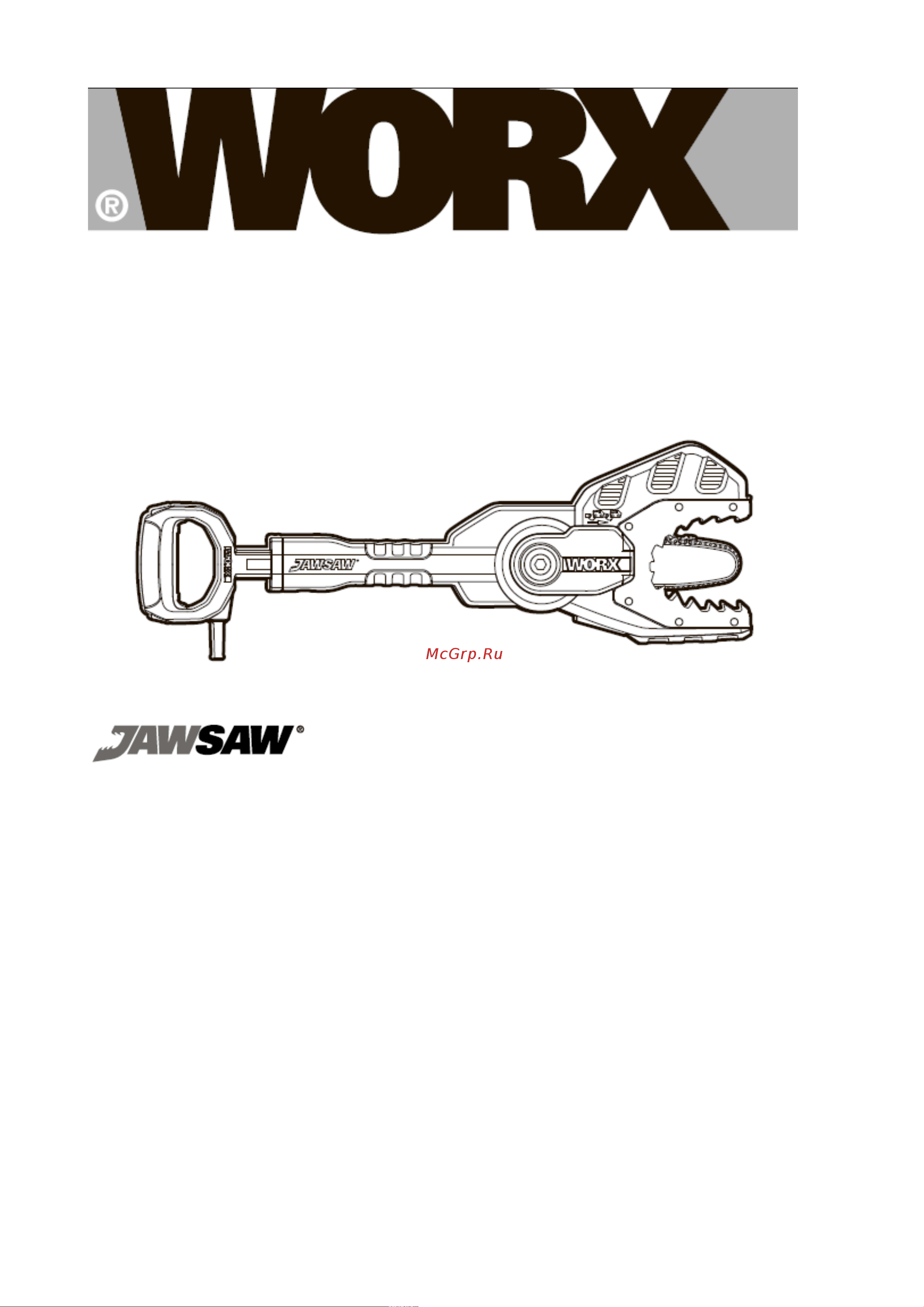 Worx JAWSAW WG307E Инструкция к WORX JAWSAW WG307E онлайн