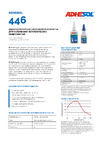 ADHESOL 446 20 мл для склеивания металлических поверхностей 446101 Технический бюллетень