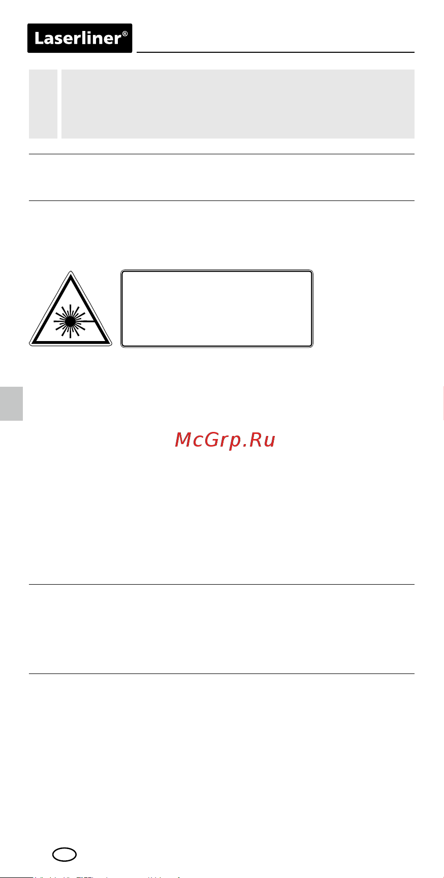 Laserliner DigiLevel Pro 40 081.270A Инструкция к товару онлайн [8/36] 852363