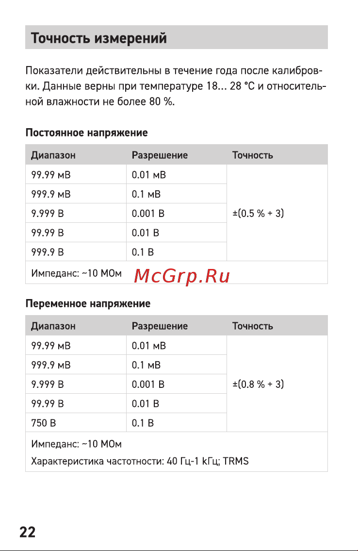 Квт KT 116 PROLINE SMART 87248 паспорт онлайн [22/28] 852395