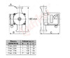 LadAna Star-L 25/4-180 (кабель 1м, евровилка, комплект гаек) 260508001 Габаритные размеры