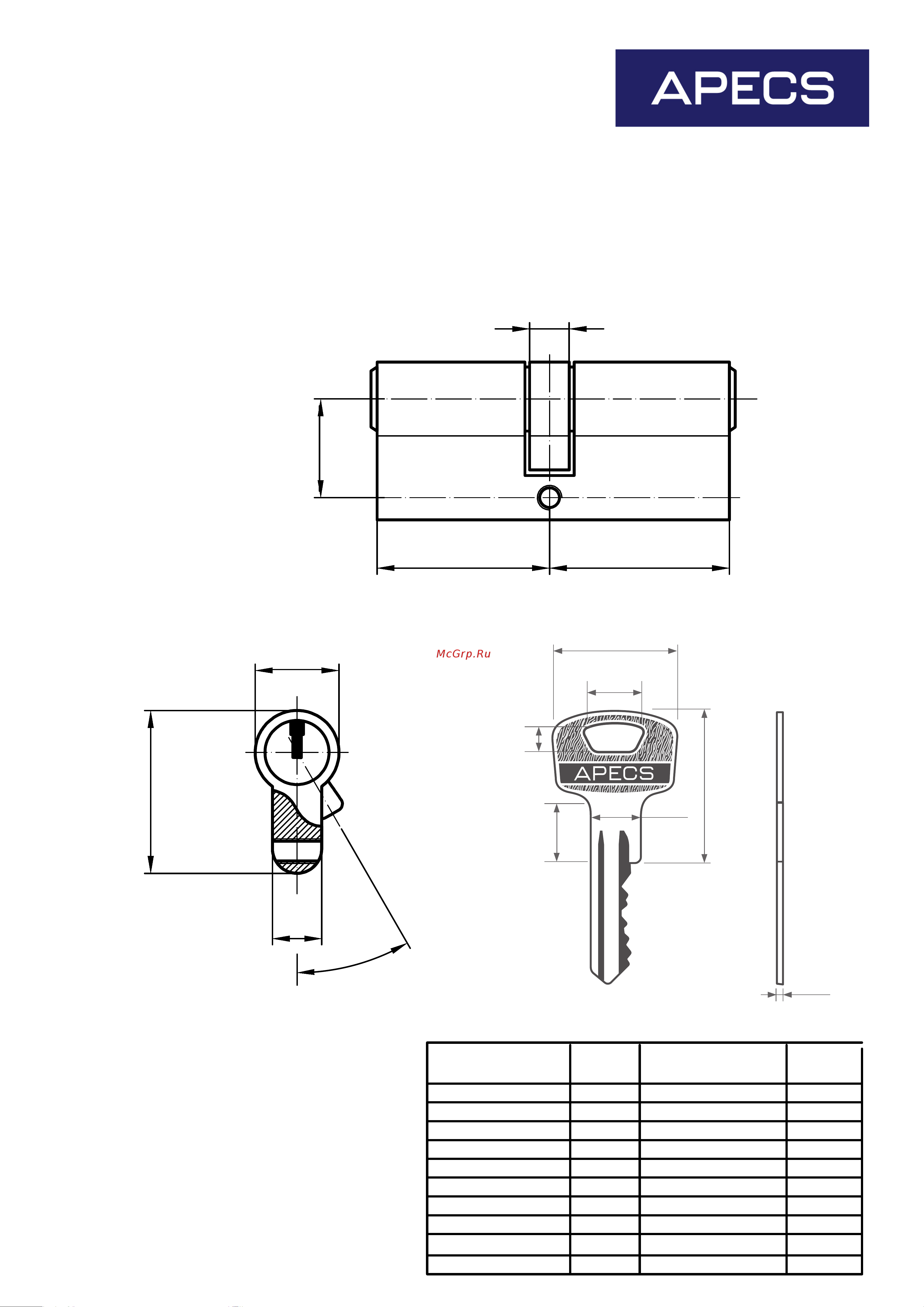 Apecs SC-70(30/40)-NI 9057 чертеж онлайн