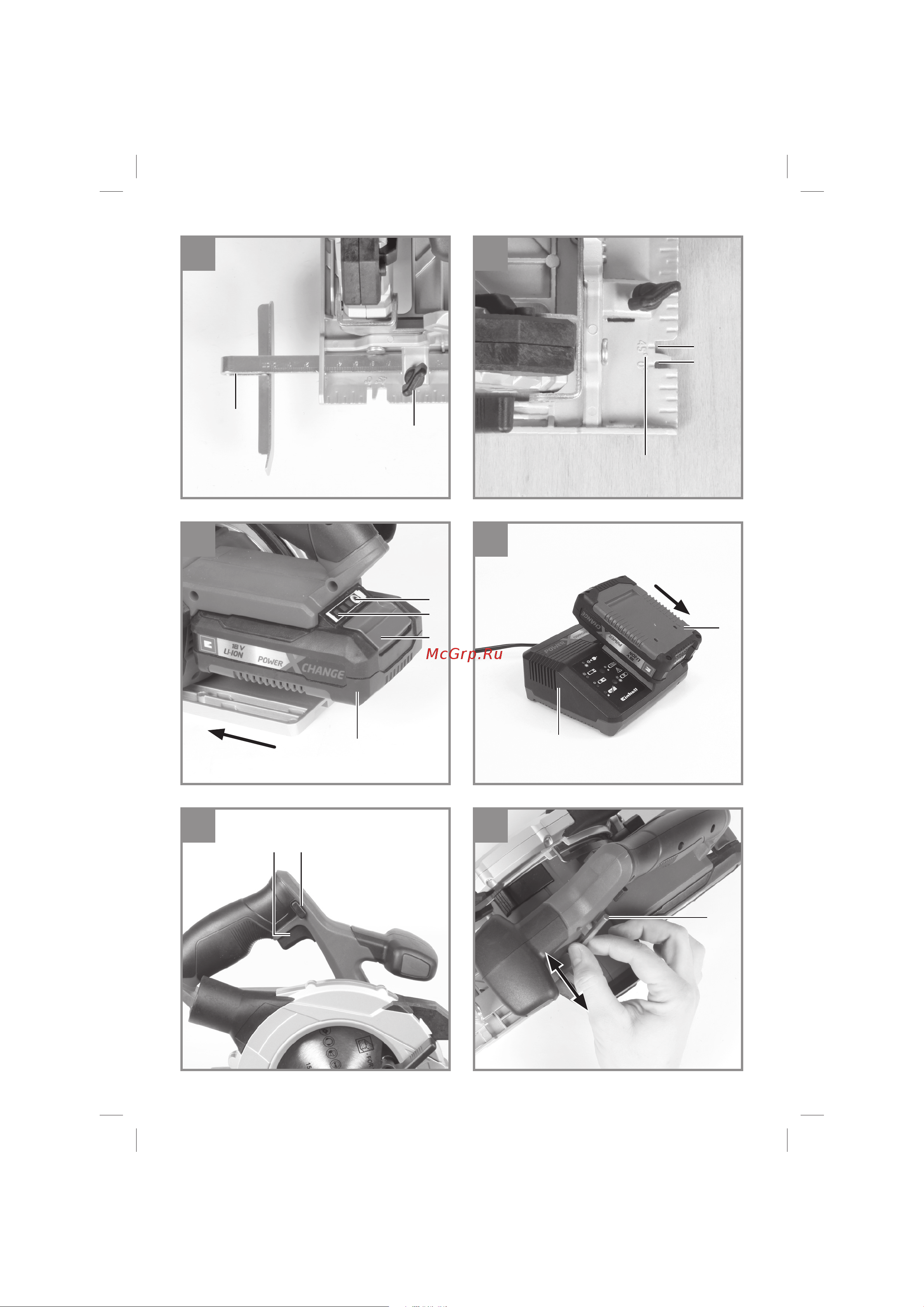 Einhell PXC TE-CS 18/165-1 Li-Solo 4331207 Инструкция к товару онлайн [4/18] 852564