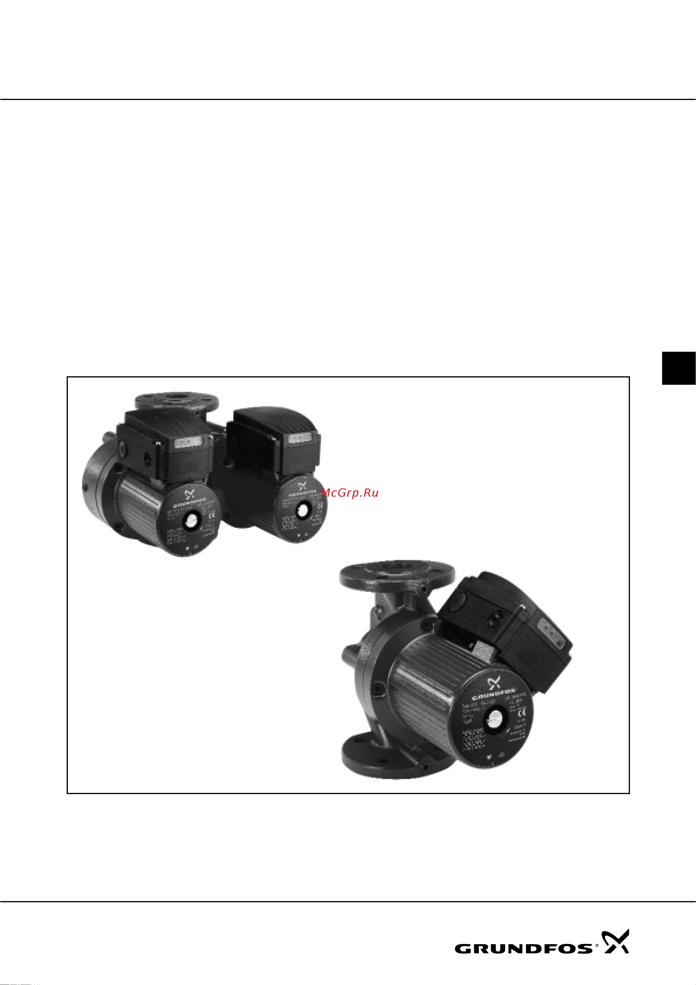 Grundfos UPS 40-60/2 F 3x400В НС-0027489 Инструкция к Grundfos UPS 40-60/2 F НС-0027489 онлайн