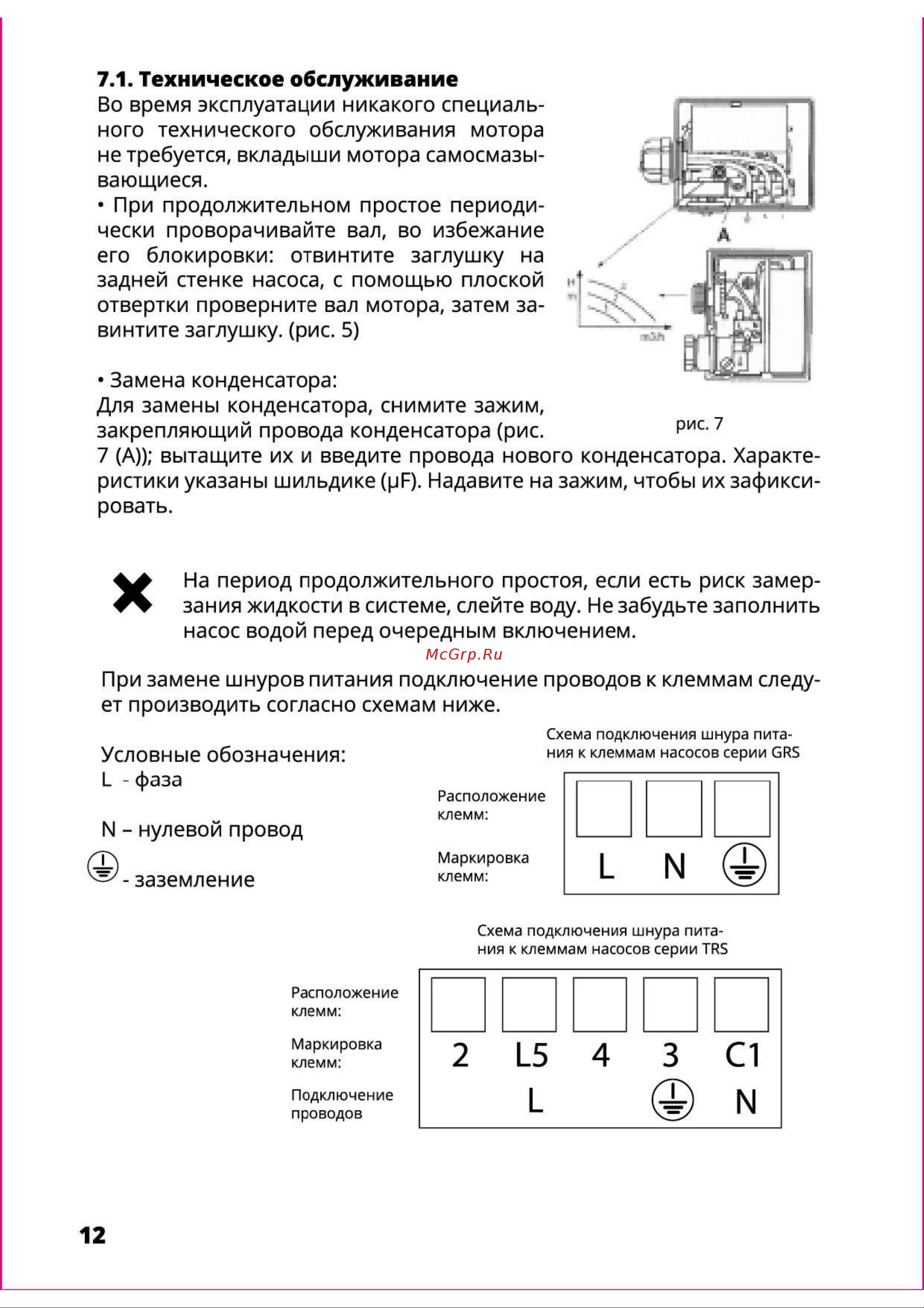 MVI фланцевый, 40/14f, питание 1 фаза 220 в (grs40/14f-м) PPC.40F-14.220 Технический паспорт онлайн [12/19] 852649