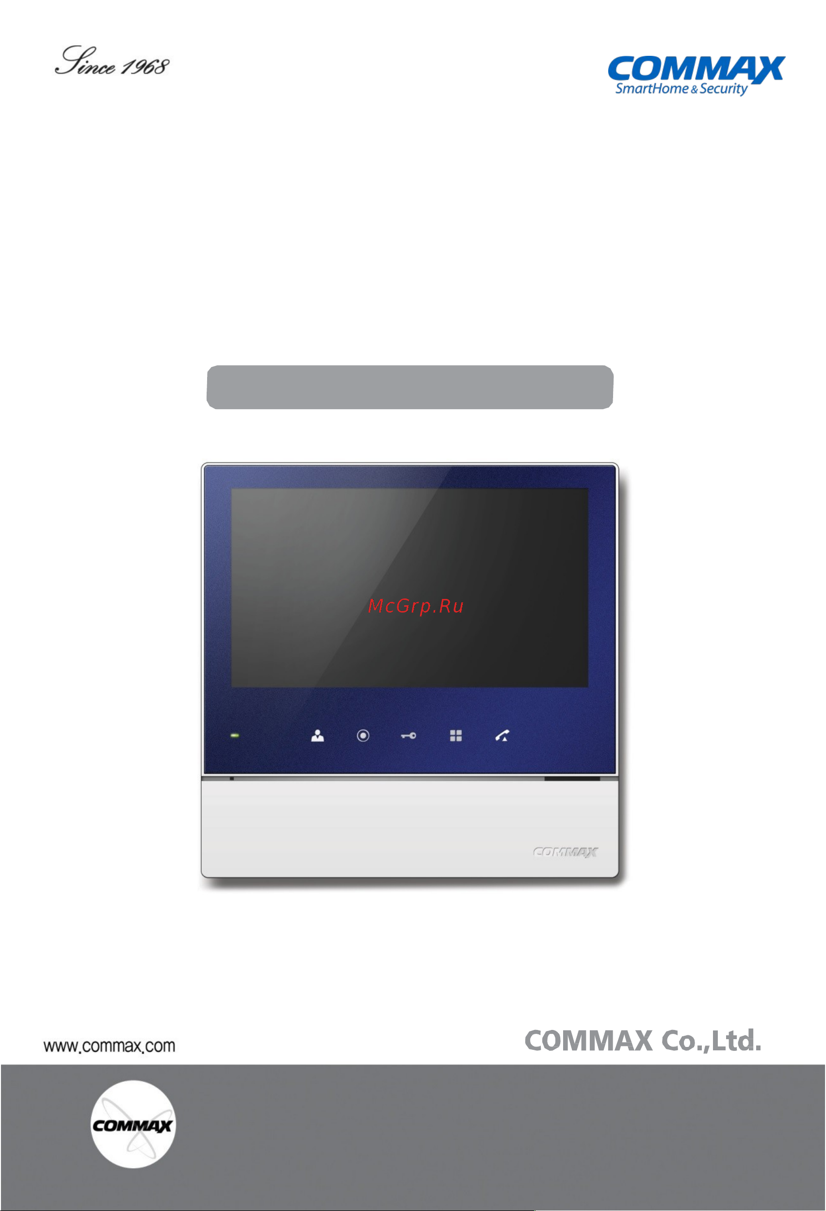 Commax белый CDV-70H2 Руководство пользователя онлайн