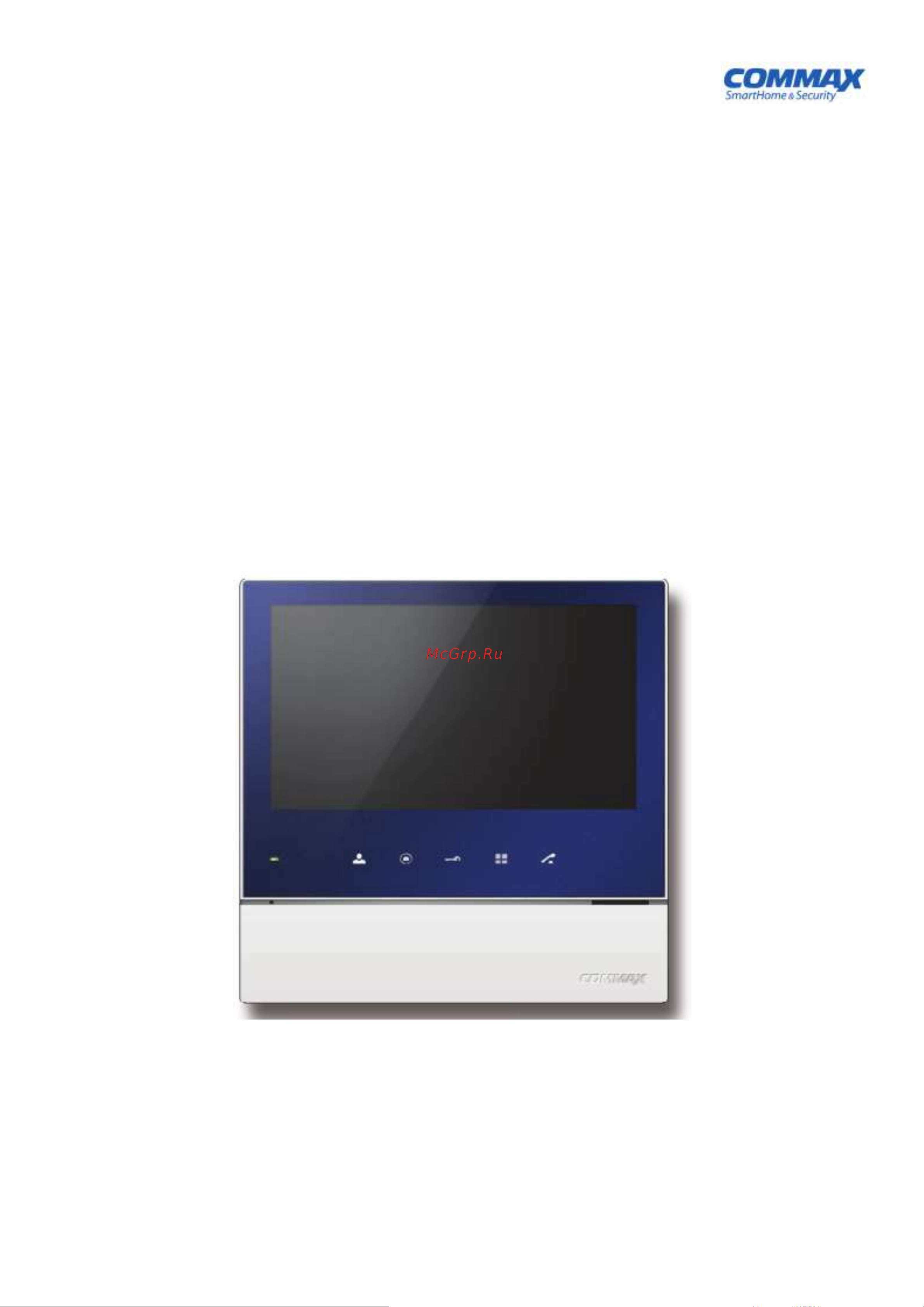 Commax белый CDV-70H2 Инструкция к товару онлайн