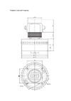 Дастпром XWA95-1200 Схема и габариты турбины