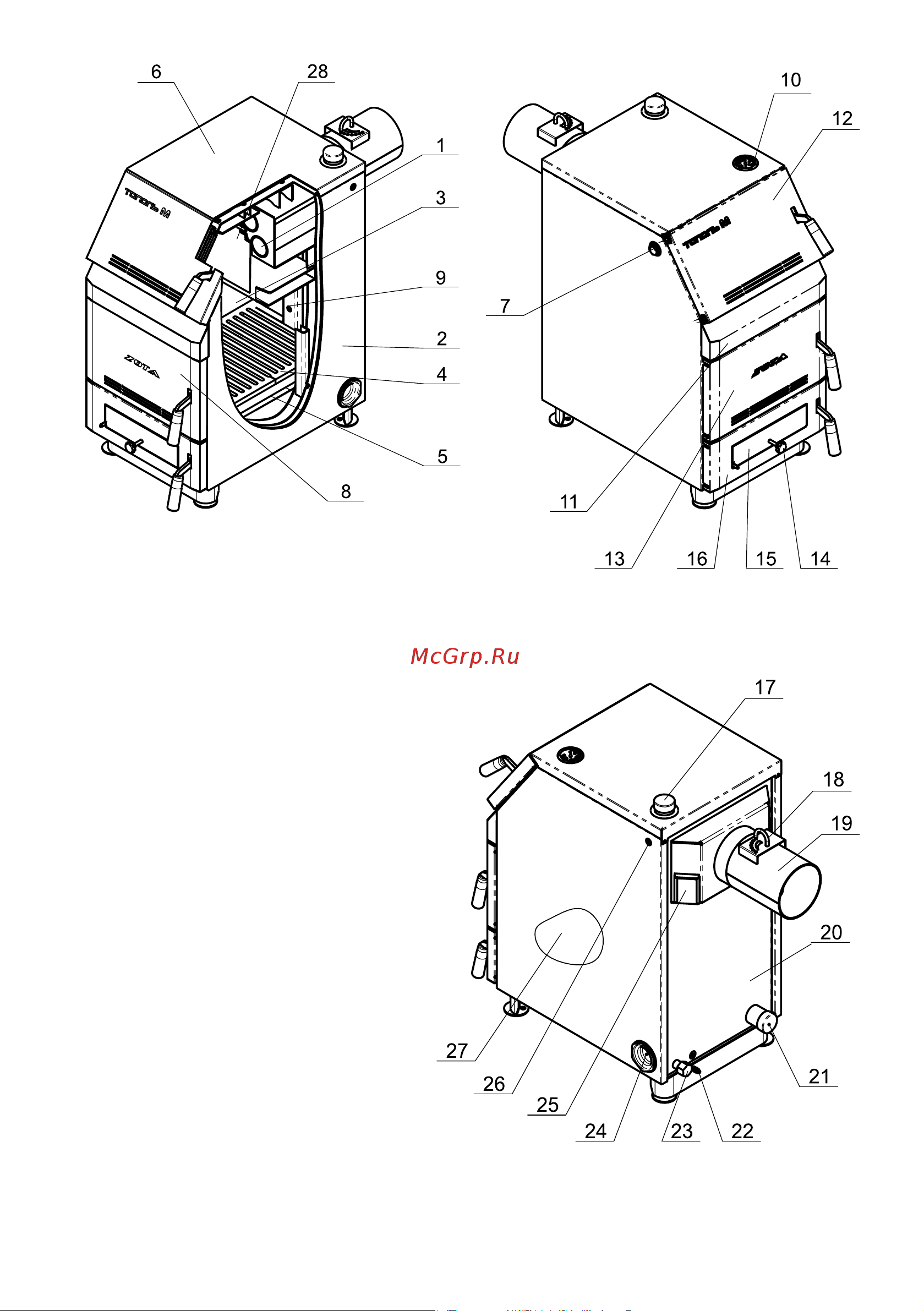 Zota Тополь-М 20 TP4931121020 Инструкция к ZOTA Тополь-М 14 TP 493112 1014 онлайн [8/24] 853096