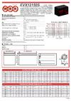 WBR 12 В, 15 Ач EVX12150S Инструкция к товару