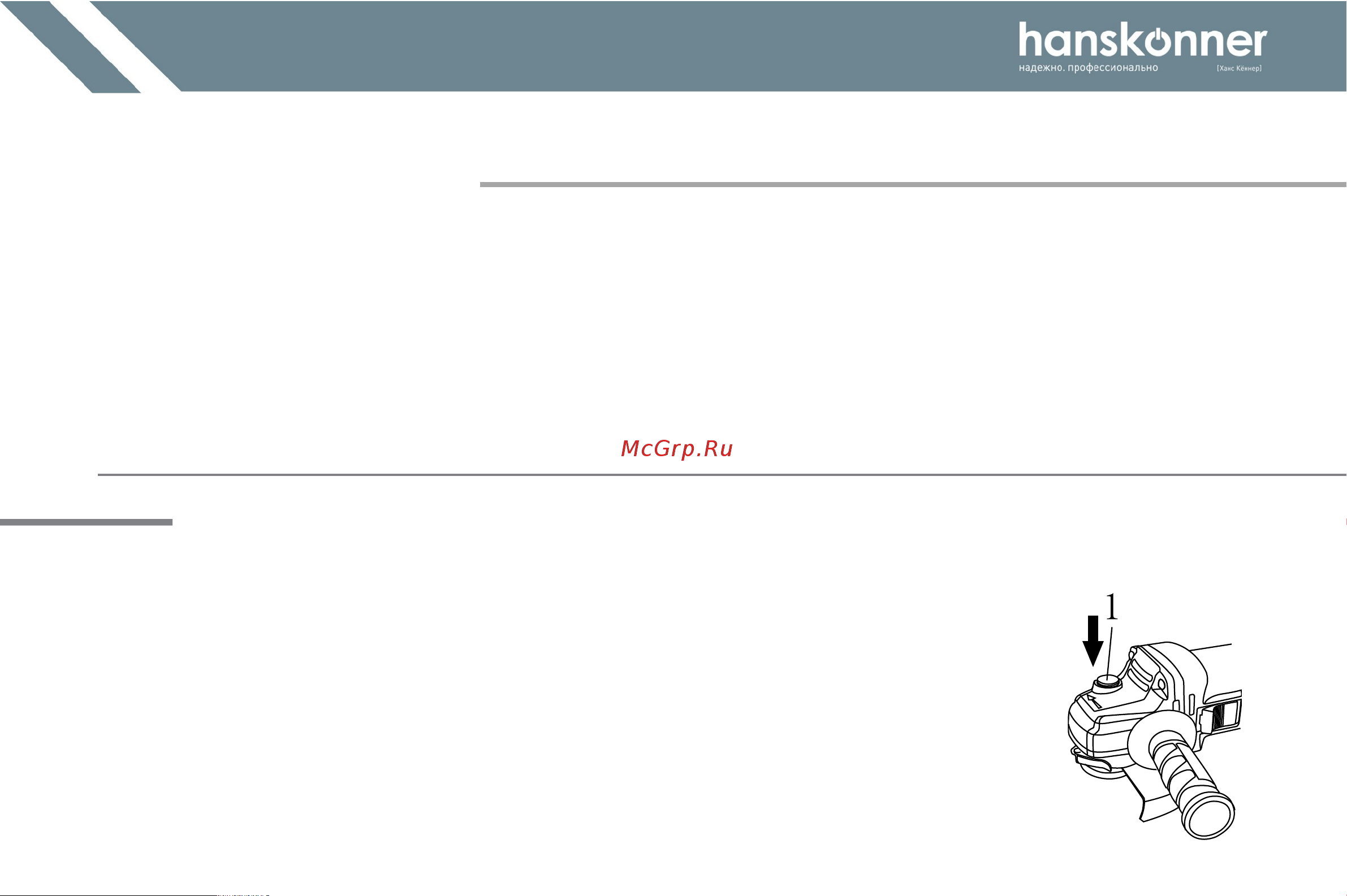 Hanskonner HAG13125TE Инструкция к товару онлайн [8/23] 853521