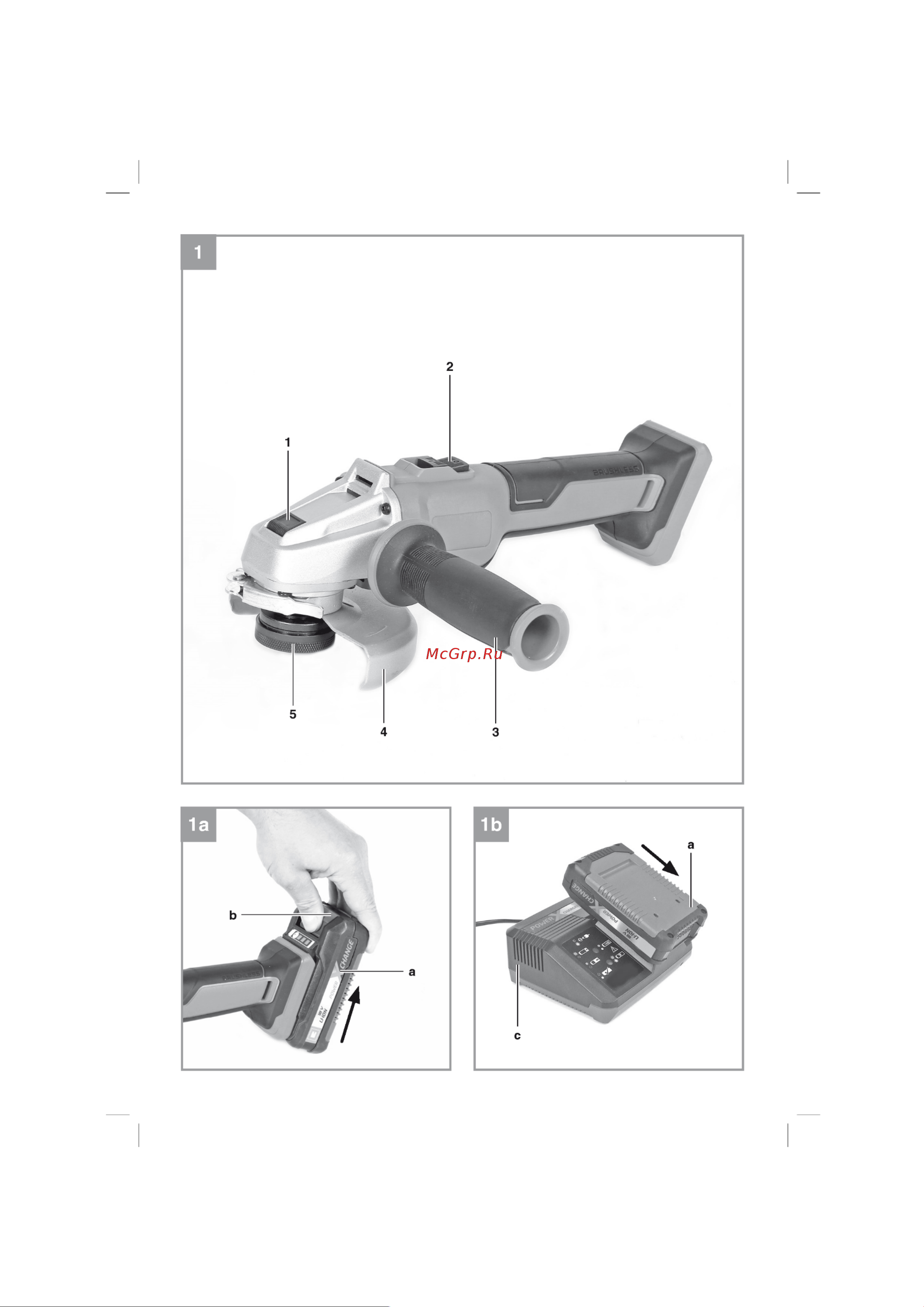 Einhell PXC AXXIO 18/125 Q 4431151 Инструкция к товару онлайн [2/14] 853548