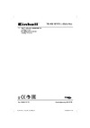 Einhell PXC TE-AG 18/115 Li-Solo Acc 4431123 Инструкция к товару