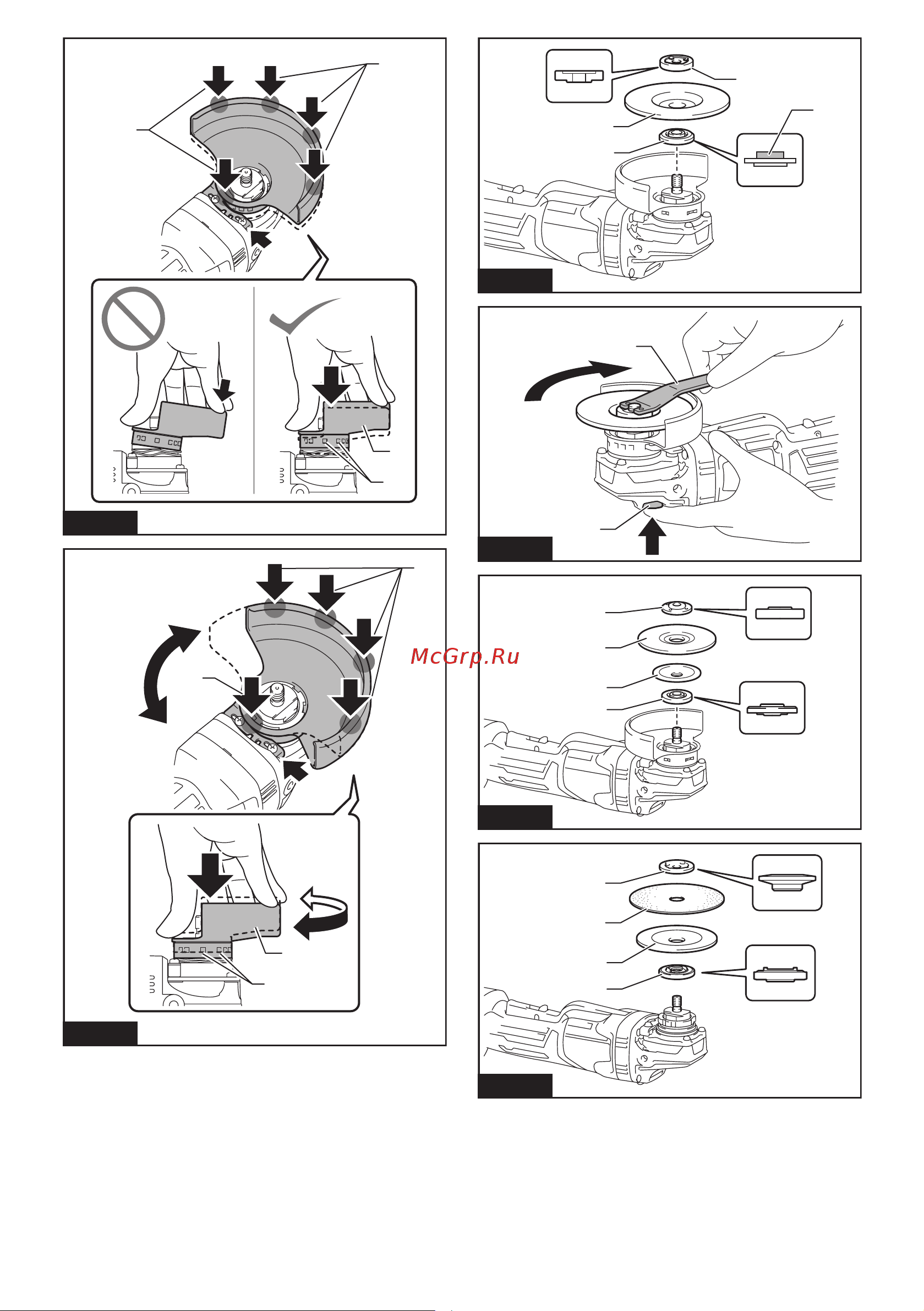 Makita XGT GA029GZ 199374 Инструкция к товару онлайн [3/27] 853652