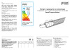 Gauss LED Avenue IP65 355x155x57 50W 5000lm 4000K 190-250V КСС Ш 1/10 629534250 паспорт