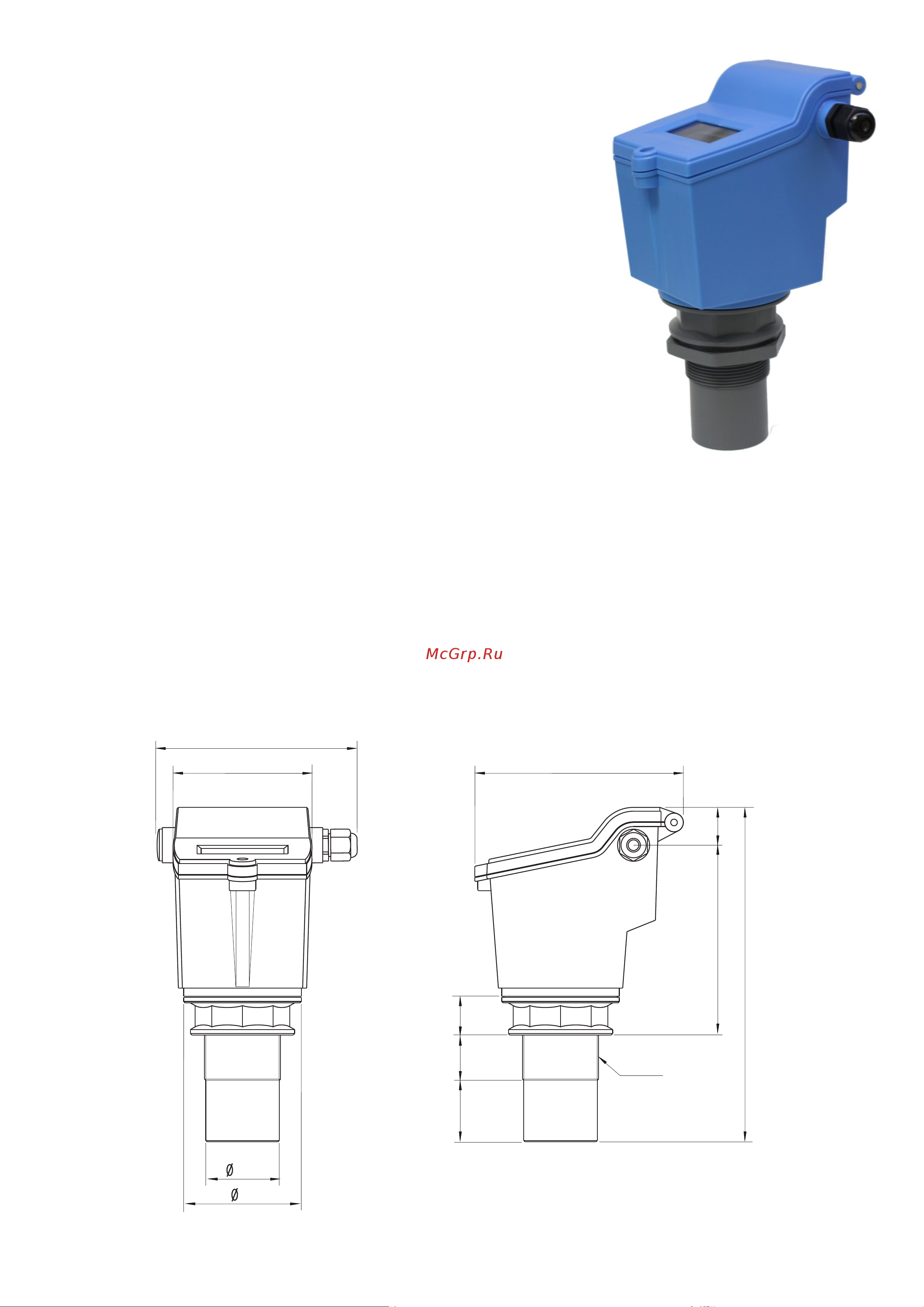 INNOLEVEL 0-15 м; -20 +80 с, рmax=0.5 bar, 24 IL-EC-A Инструкция онлайн [2/7] 854118