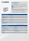 Varta 6СТ70з SILVER DYN AGM 278х175х190 570 901 076 D85 2 E39 Инструкция к Varta 6СТ70з SILVER DYN AGM 570 901 076 D85 2 E39