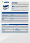 Varta 6СТ95з BD 306х175х225 595 405 083 313 2 G8 Инструкция к Varta 6СТ95з BD 595 405 083 313 2 G8