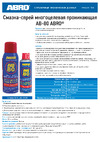 ABRO Masters аэрозоль 210 мл AB-80-210 Инструкция к ABRO Masters AB-80-210