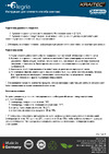 KRAITEC Top 3 мм, 20х1.25 м 05001300 Инструкция для клеевого способа монтажа