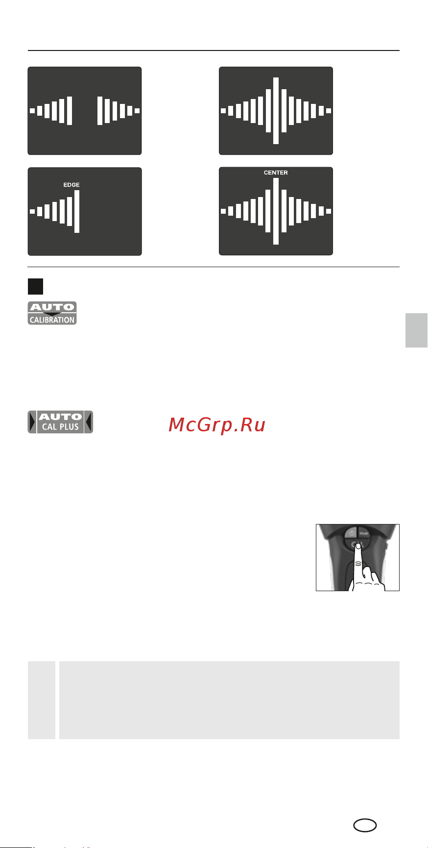 Laserliner MultiScanner Plus металла и кабелей 080.967A MultiScanner Plus инструкция онлайн [5/88] 854686
