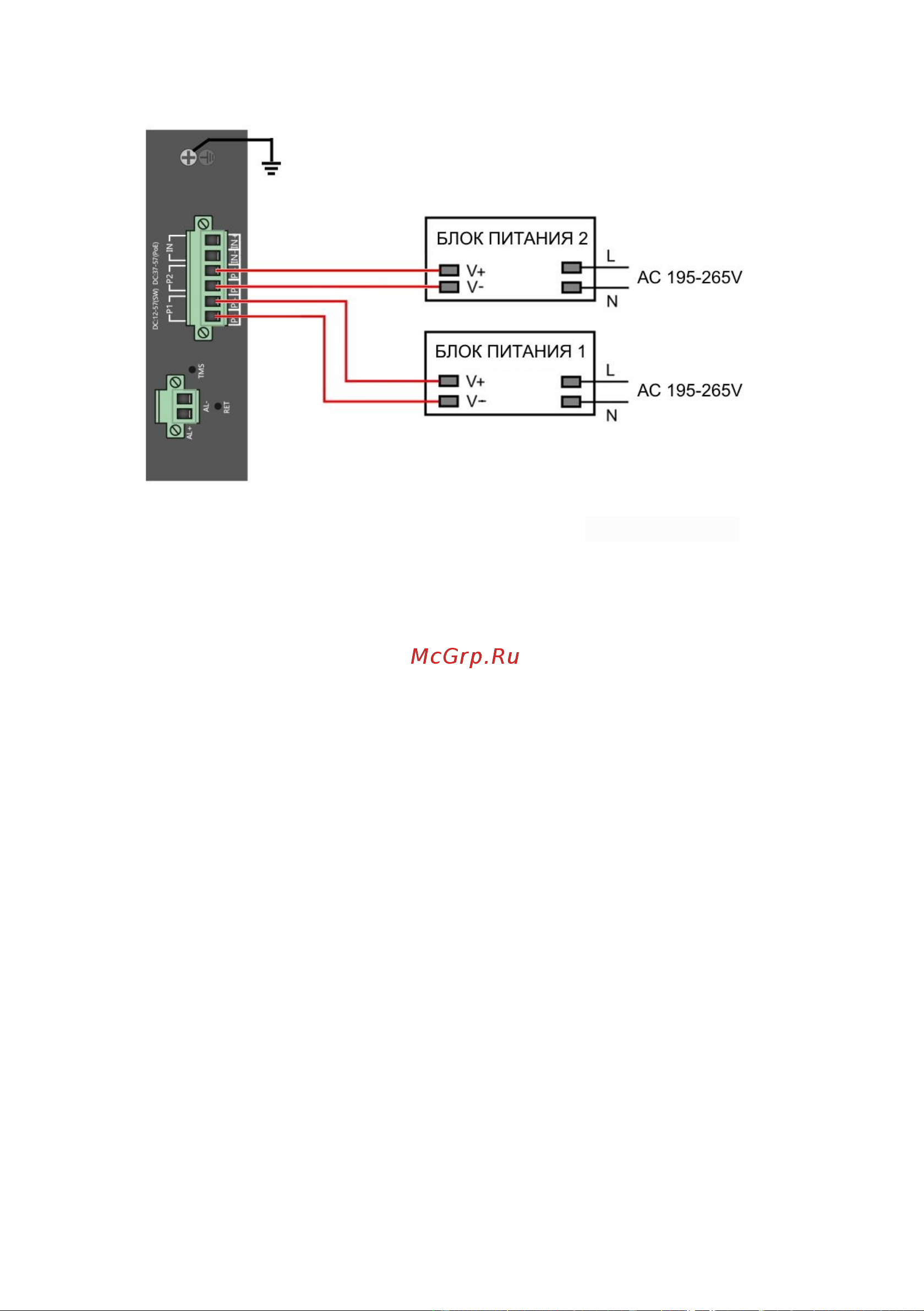 Osnovo SW-80802/ILS(port 90W, 300W) Gigabit Ethernet на 8xRJ45 PoE + 2 SFP порта c датчиком температуры и влажности sct1357 Паспорт онлайн [16/96] 855169