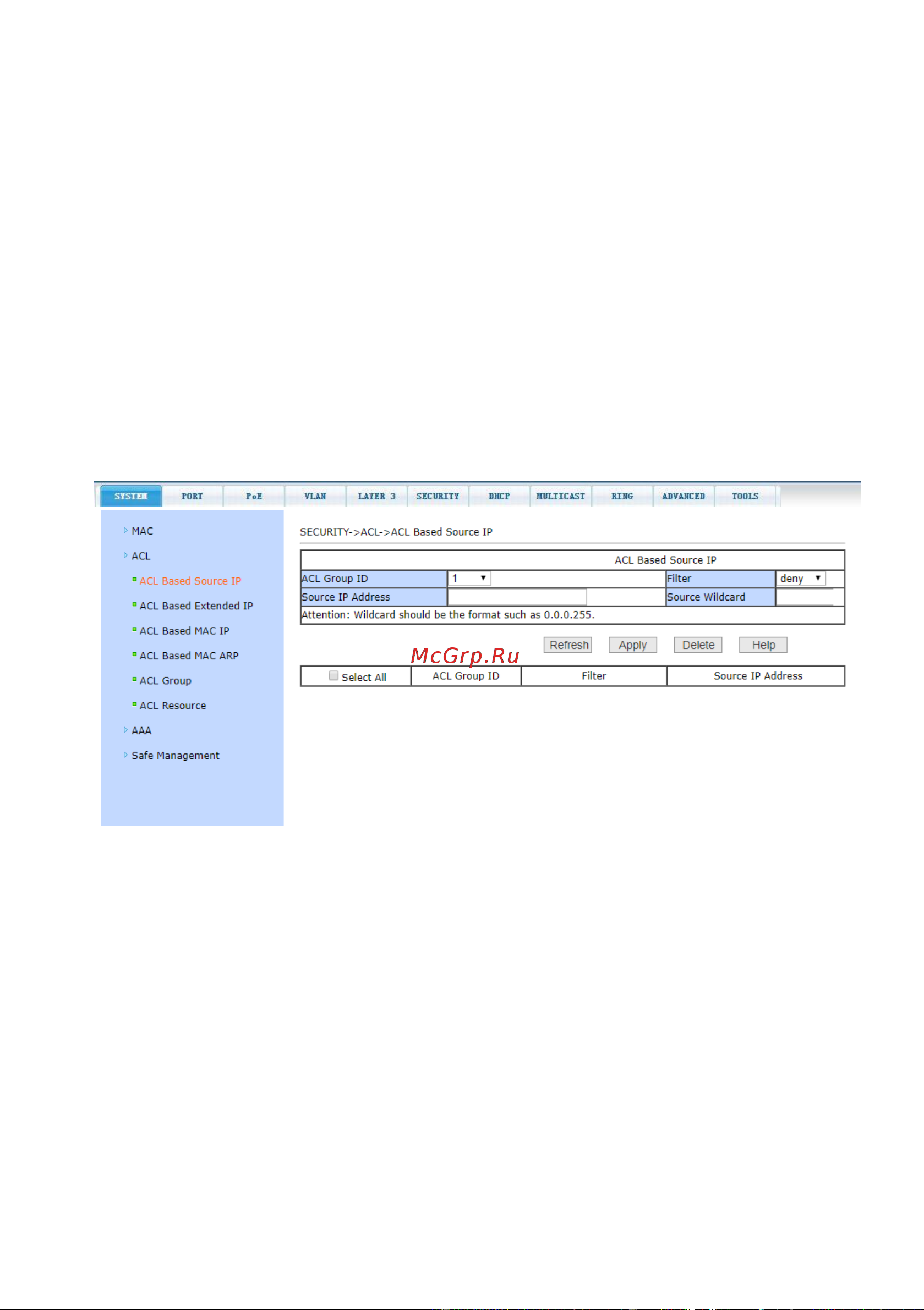 Osnovo SW-24G4X-2L Gigabit Ethernet на 24xRJ45 + 4x10G SFP+ Uplink sct1444 Паспорт онлайн [28/106] 855174