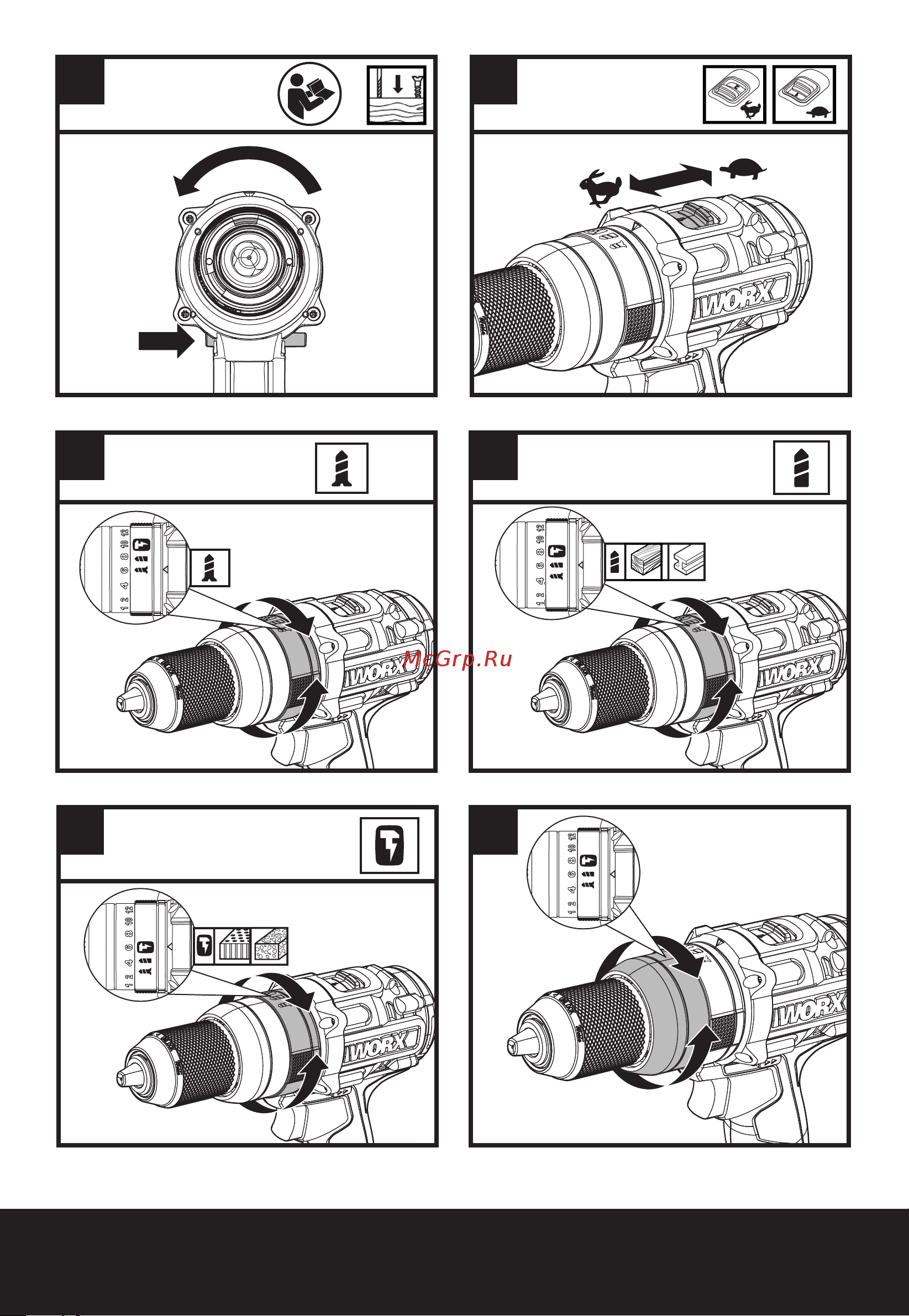 Worx WX354 Инструкция WX354 онлайн [5/15] 855261