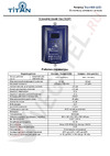 Vegatel комплект Titan-900 (LED) 2G, 3G и антенна MultiSet R10069 Технический паспорт
