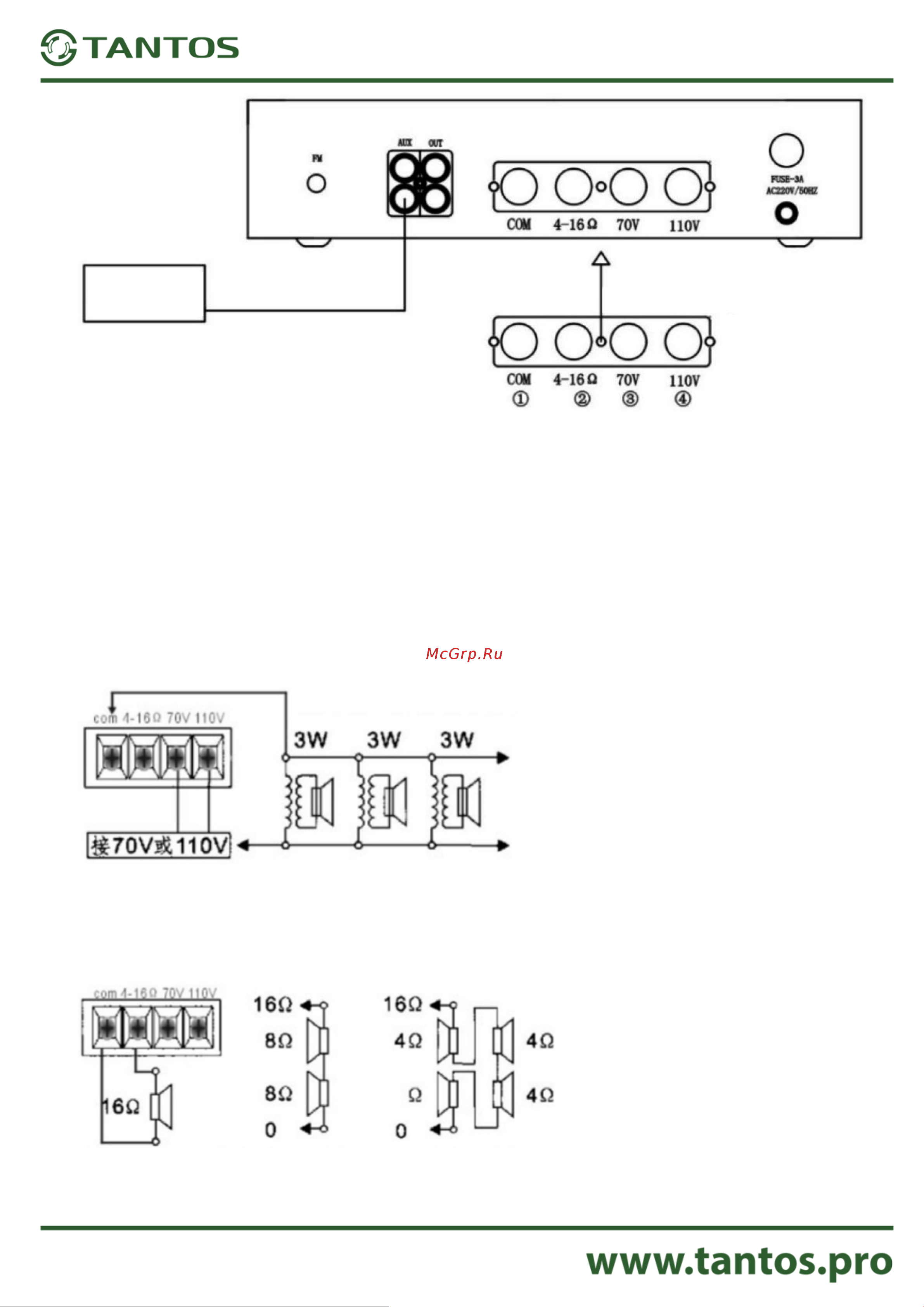 Tantos TSo-AA60M 00-00001841 Инструкция к товару онлайн [2/4] 855276