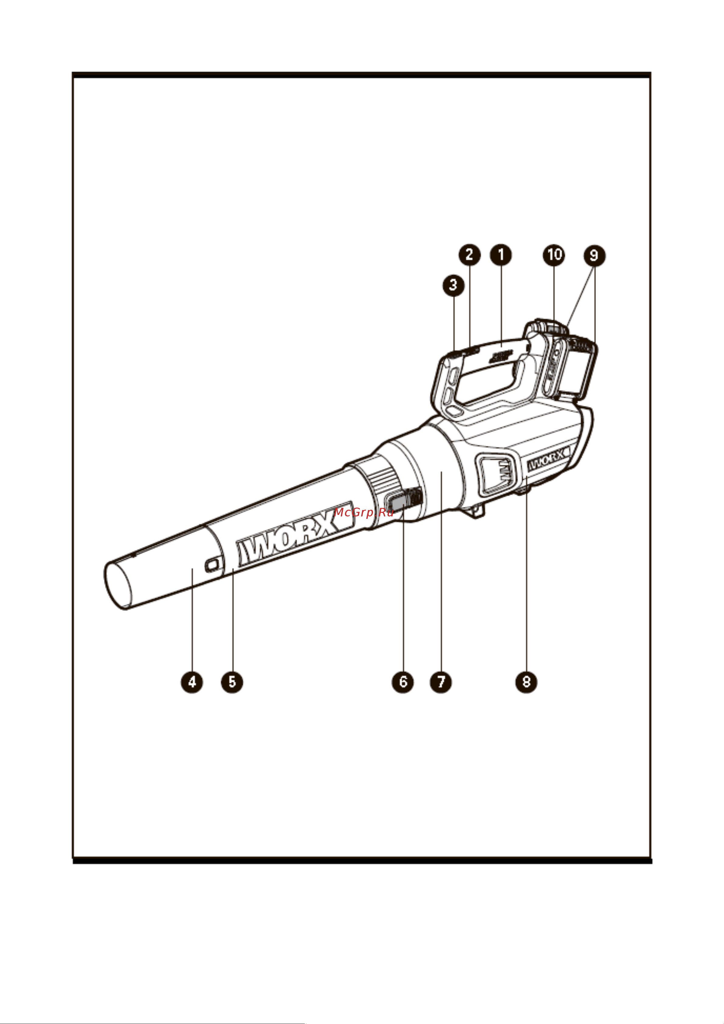 Worx 40 В WG584E.9 Инструкция к WORX WG584E.9 онлайн [2/12] 855395