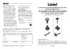 Uniel на солнечной батарее UDR-S51 SOL BLACK UL-00009452 Инструкция к товару