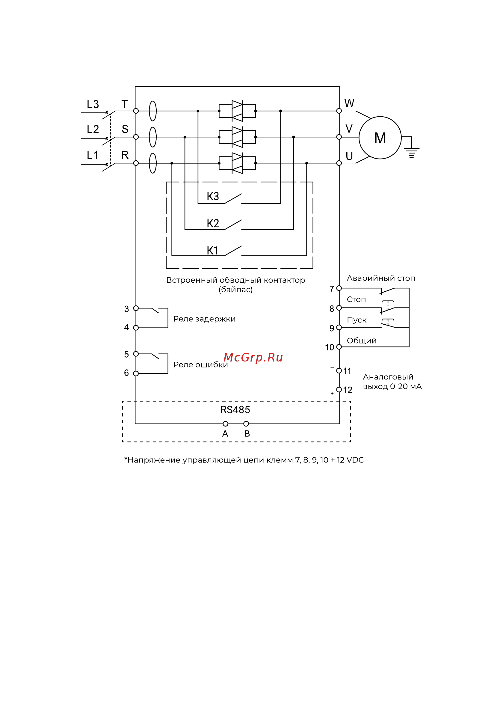 Instart ssi-37/75-04 00060800 Руководство по эксплуатации УПП INSTART серии SSI и SBI онлайн [16/50] 855527