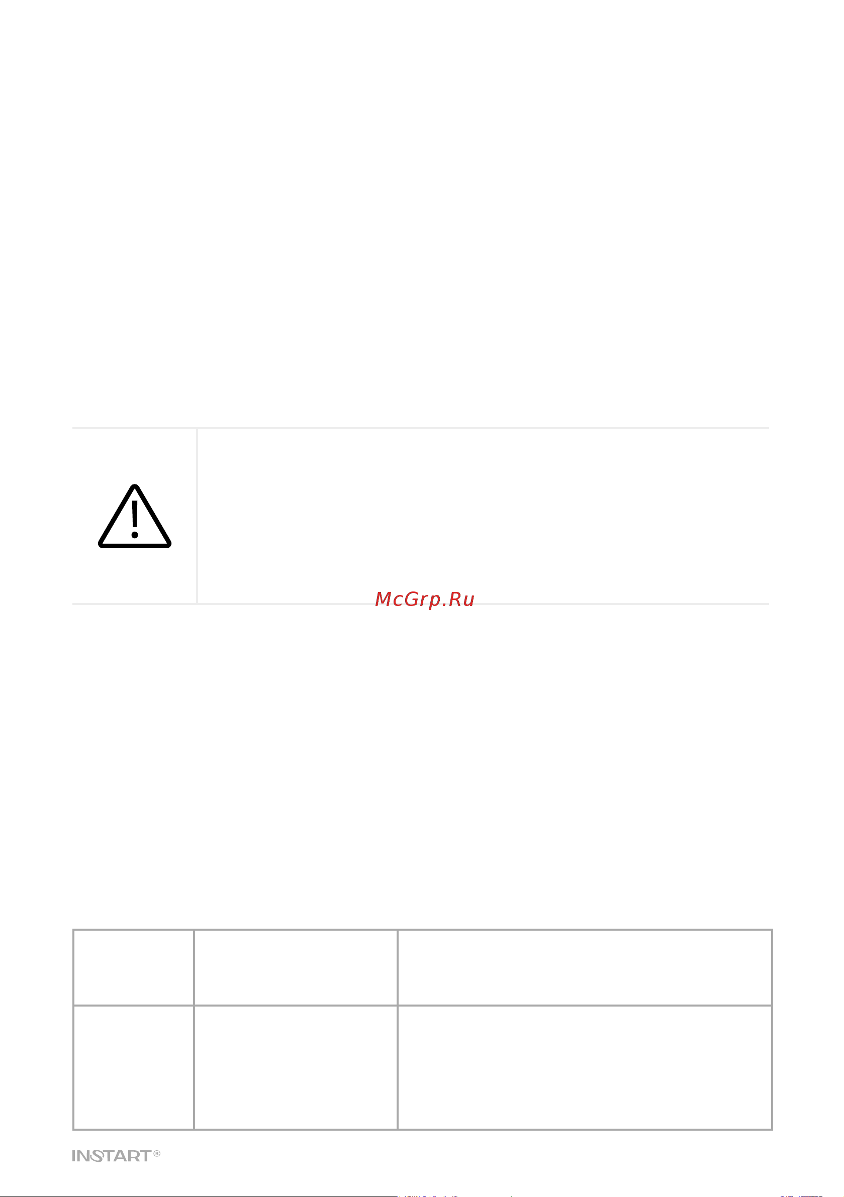 Instart ssi-37/75-04 00060800 Руководство по эксплуатации УПП INSTART серии SSI и SBI онлайн [35/50] 855527