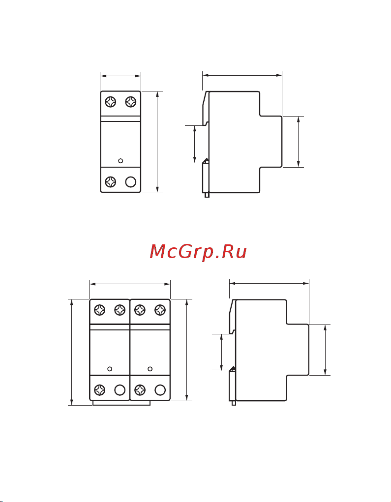 EKF Класс 1 Iimp 25kA (10/350μs) 1P spd-t1-1p Инструкция к товару онлайн [4/12] 855719