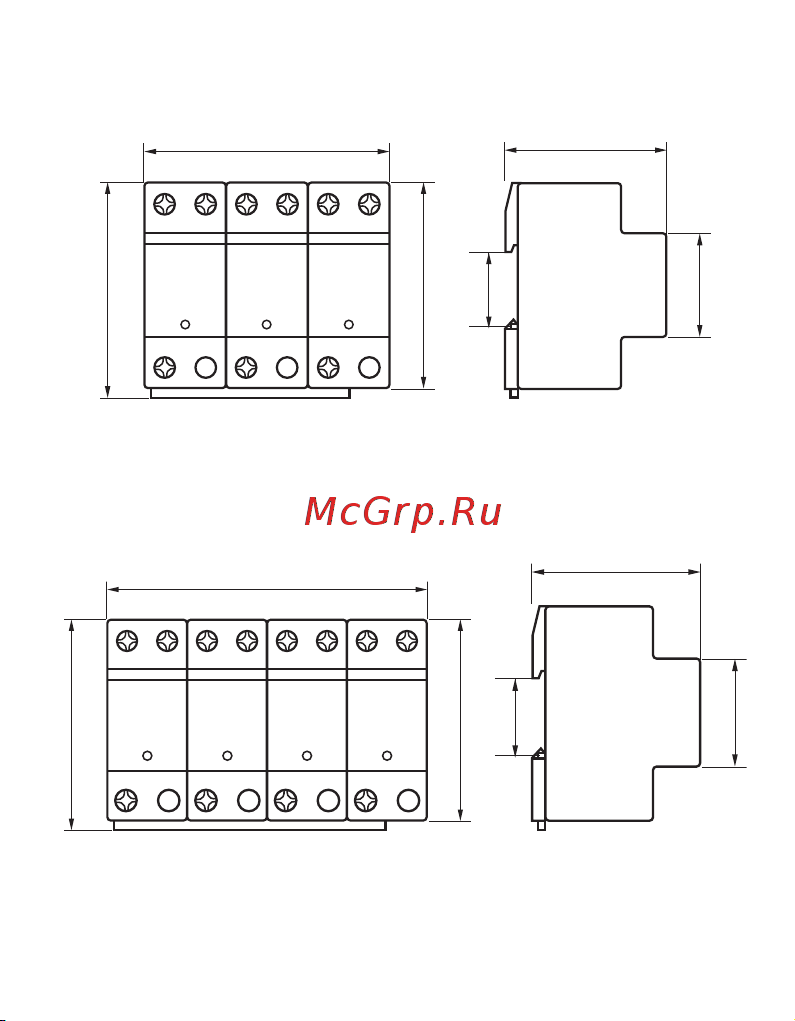EKF Класс 1 Iimp 25kA (10/350μs) 1P spd-t1-1p Инструкция к товару онлайн [5/12] 855719