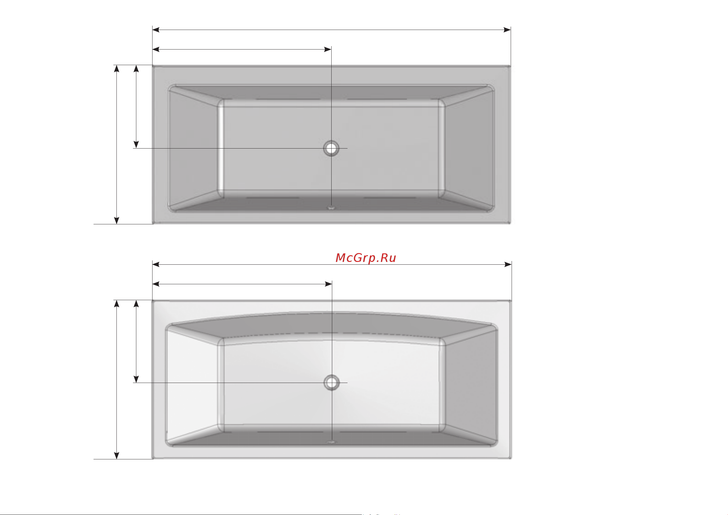 Ravak FORMY 01 170x75 см, белая C691000000 Инструкция к Ravak FORMY 01 C691000000 онлайн [2/36] 856107