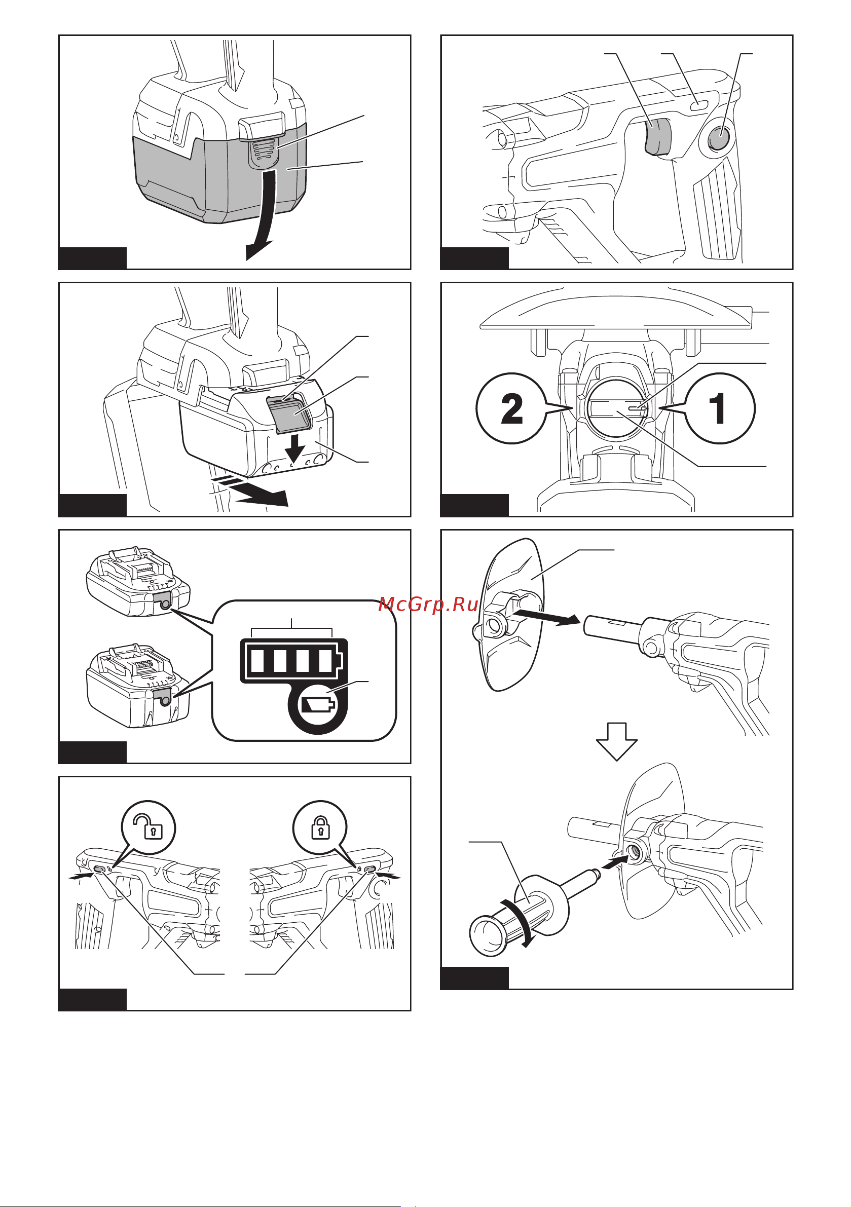 Makita LXT DUT130Z Инструкция к товару онлайн [2/52] 856109