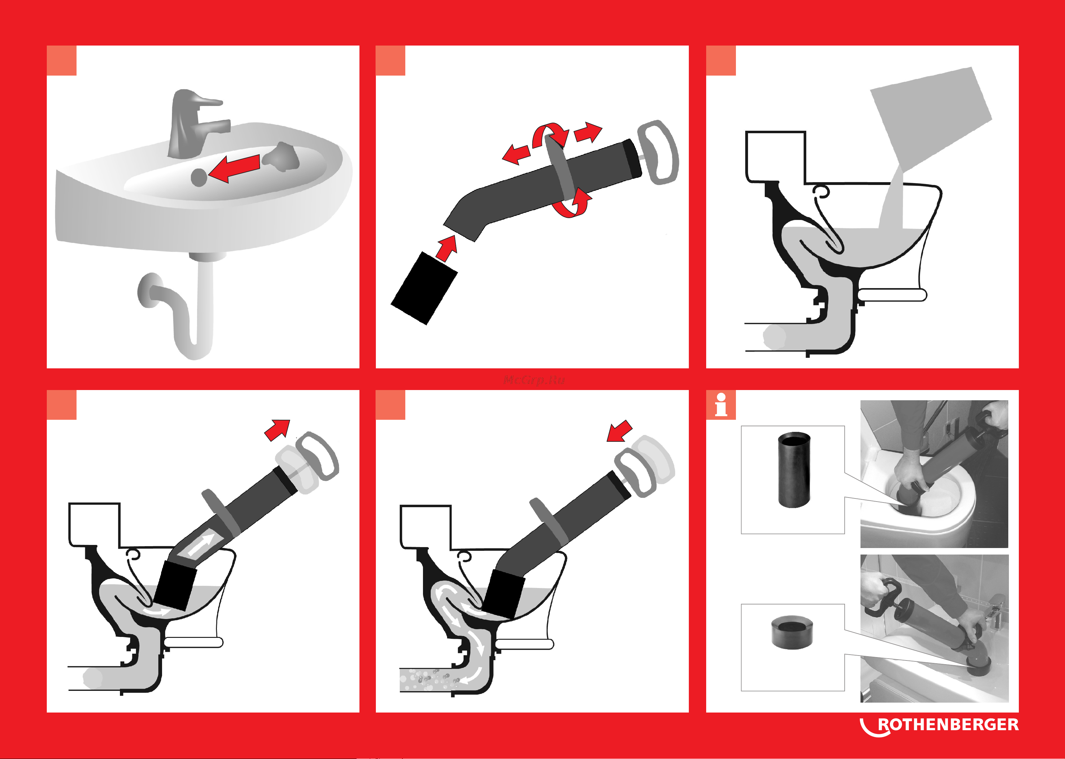 Rothenberger ROPUMP SUPER 72070X Вантуз инструкция онлайн [2/2] 856125