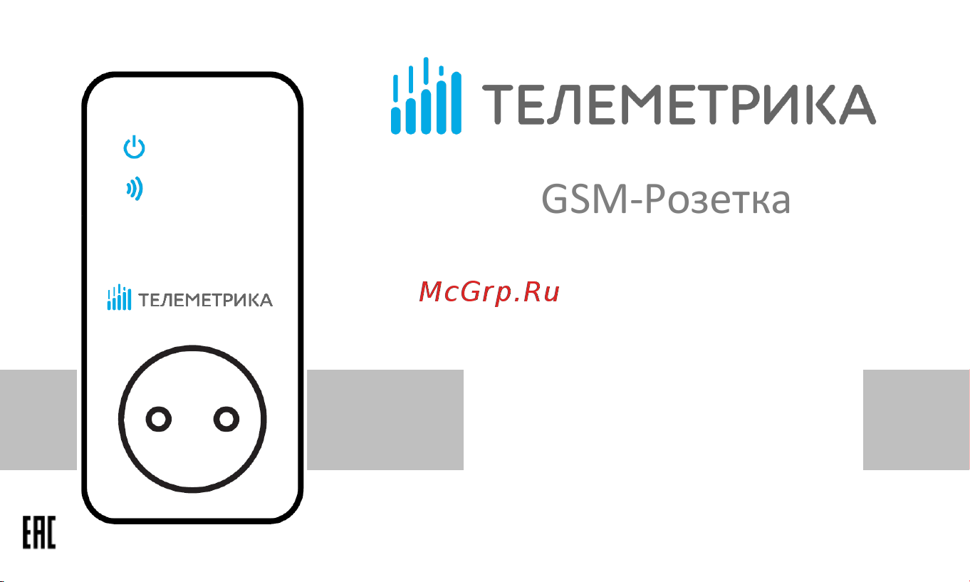 Телеметрика Т20 (серия М) 01-00000132 Инструкция к умной розетке Телеметрика Т20 онлайн