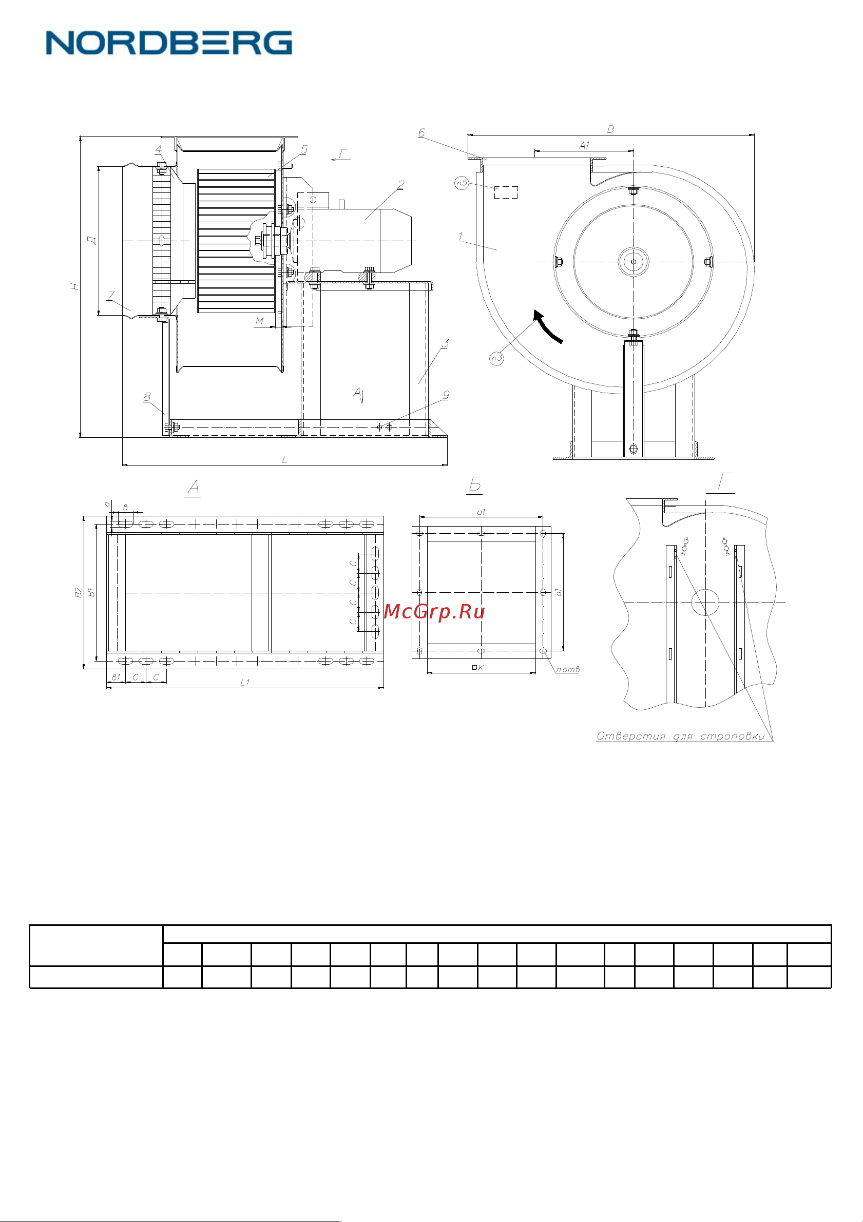 Nordberg B3 Инструкция онлайн [5/9] 856253