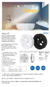 Ретон Seven White, d100мм, 7 режимов, Швеция 197510 Технические характеристики
