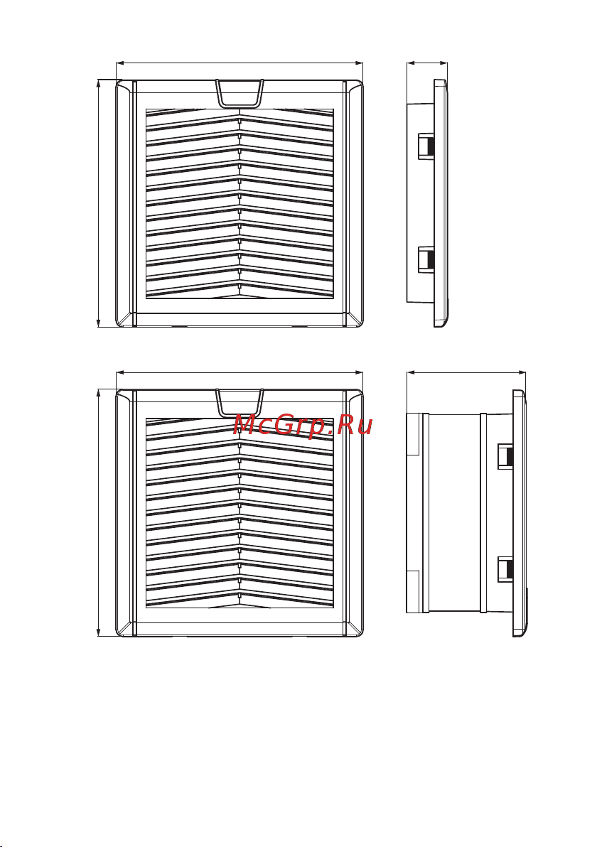 EKF 52 м /ч 124x124 мм IP54 PROxima FAN52F Инструкция к товару онлайн [5/12] 856345