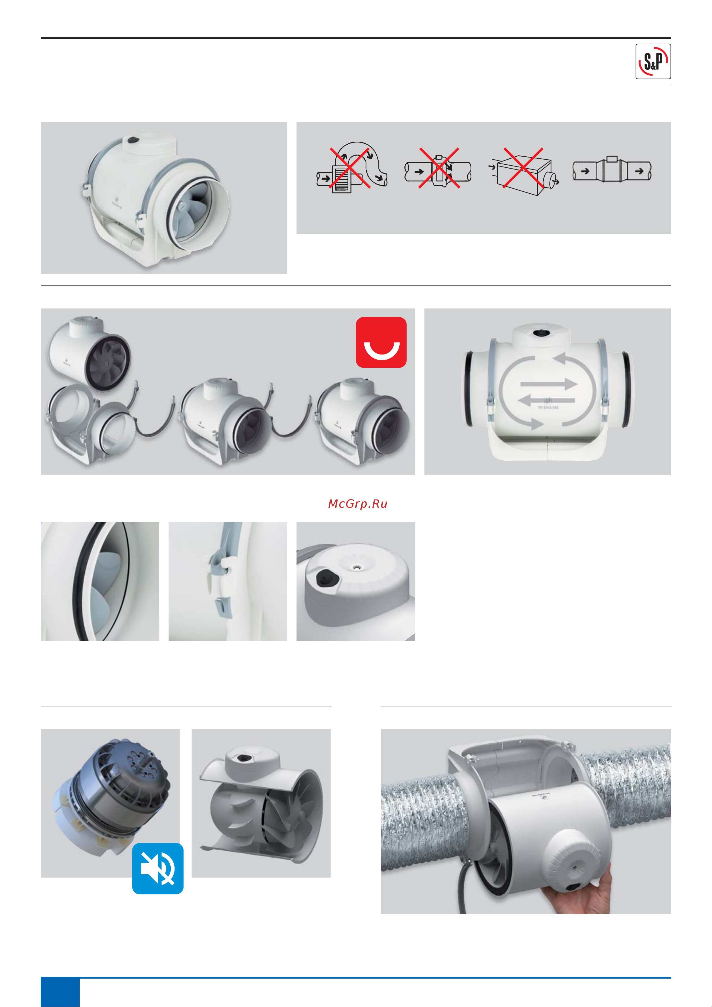Soler&Palau TD EVO-100 220-240V 50/60HZ RE 03-0101-279 Инструкция к Soler&Palau TD EVO-100 03-0101-279 онлайн [2/9] 856382