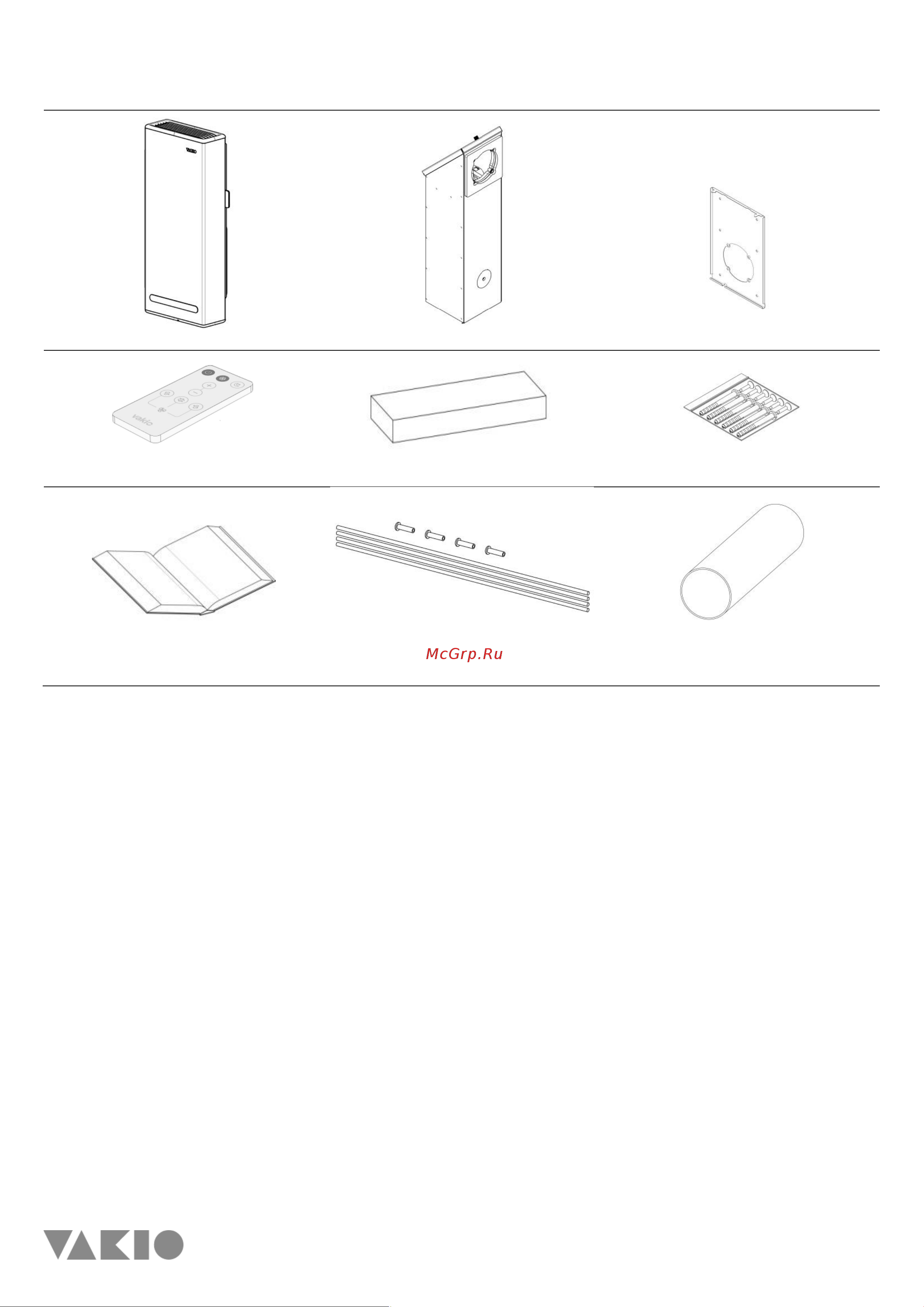 Vakio WINDOW SMART Space Gray 20569 паспорт онлайн [9/16] 856436