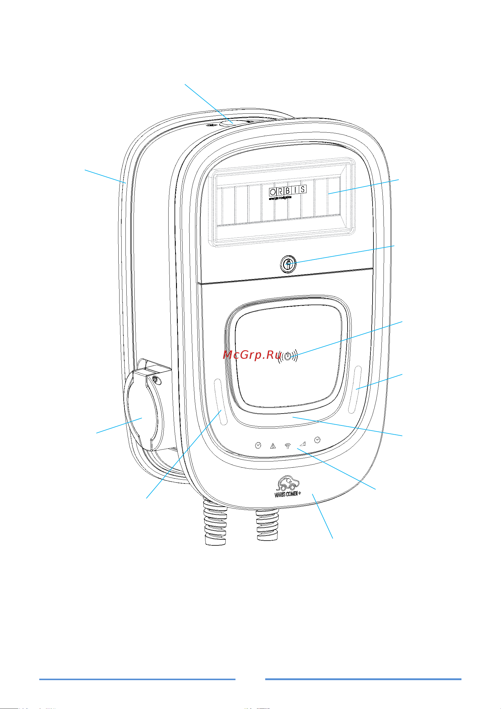 Orbis Viaris combi + 22 kw; розетка t2; розетка t2; wifi+ethernet OB94P7CCKA2 Инструкция онлайн [4/28] 856848